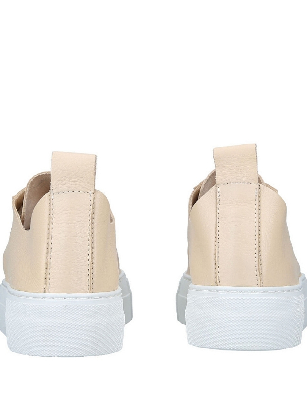 Whowhatwear Daria Platform Leather Sneaker Effortless Chic Sz 7 Quiet Luxury - Picture 5 of 10